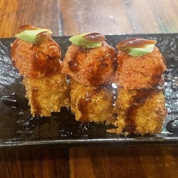 KEIKO FISH - Crispy Rice - Spicy tuna, avocado and eel sauce. - Japanese Near Me - Larkspur, California