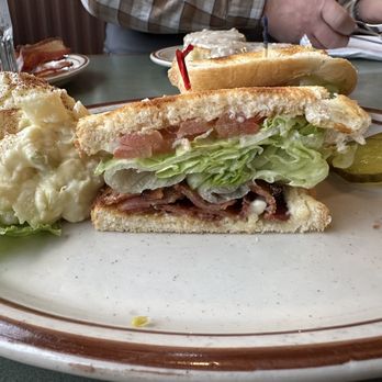 Paul's Restaurant - BLT on Sourdough w/Reesers Potato Salad - Breakfast & Brunch Near Me - Vancouver, Washington Paul's Restaurant - BLT on Sourdough w/Reesers Potato Salad - Breakfast & Brunch Near Me - Vancouver, Washington