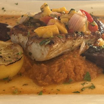 Deep Lagoon Seafood and Oyster House - CHILI RUB TRIPLETAIL - Seafood Near Me - Osprey, Florida Deep Lagoon Seafood and Oyster House - CHILI RUB TRIPLETAIL - Seafood Near Me - Osprey, Florida