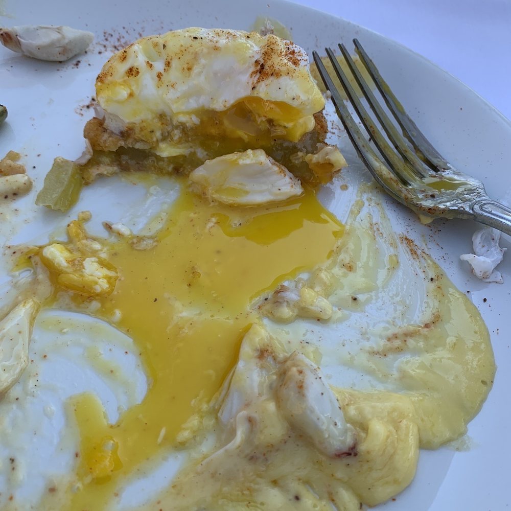 Chart House Prime - Eggs Benedict with a twist - Seafood Near Me - Annapolis, Maryland Chart House Prime - Eggs Benedict with a twist - Seafood Near Me - Annapolis, Maryland