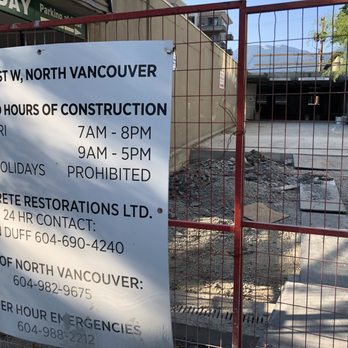 Cazba - Parking lot construction~ (August 2022) - Middle Eastern Near Me - North Vancouver, British Columbia