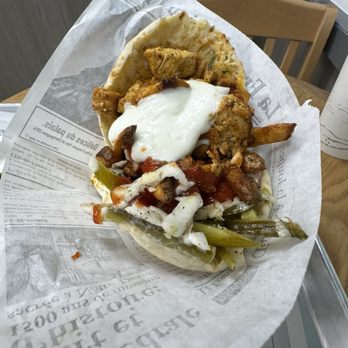 De Babel - DXB Tawook Sandwich - Mediterranean Near Me - Scottsdale, Arizona
