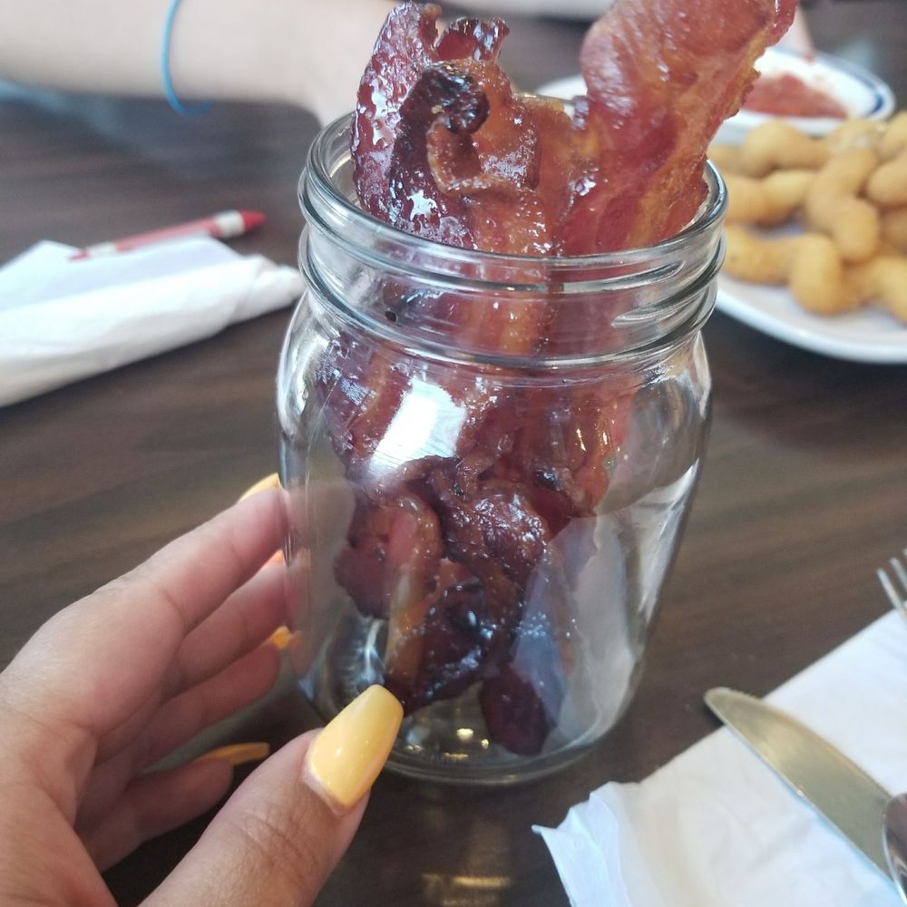 Bob Evans - Yummmmm candied bacon - American Near Me - Mount Laurel, New Jersey