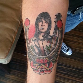 Moth and Dagger Tattoo Studio - Healed Gram Parsons by Justin Davis - Tattoo Near Me - San Francisco, California Moth and Dagger Tattoo Studio - Healed Gram Parsons by Justin Davis - Tattoo Near Me - San Francisco, California