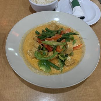 Thai Lanna - Panang Curry with tofu - Thai Near Me - Denver, Colorado