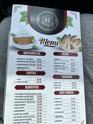 Menu photo 1 La Hacienda Restaurant Visalia, CA Menu photo 1 La Hacienda Restaurant Visalia, CA