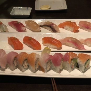 Sushi Goemon - Rainbow roll and nigiri - Japanese Near Me - San Francisco, California Sushi Goemon - Rainbow roll and nigiri - Japanese Near Me - San Francisco, California