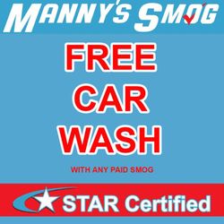 Manny's Smog - Free Car Wash