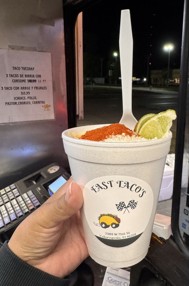 Food from Fast Taco's