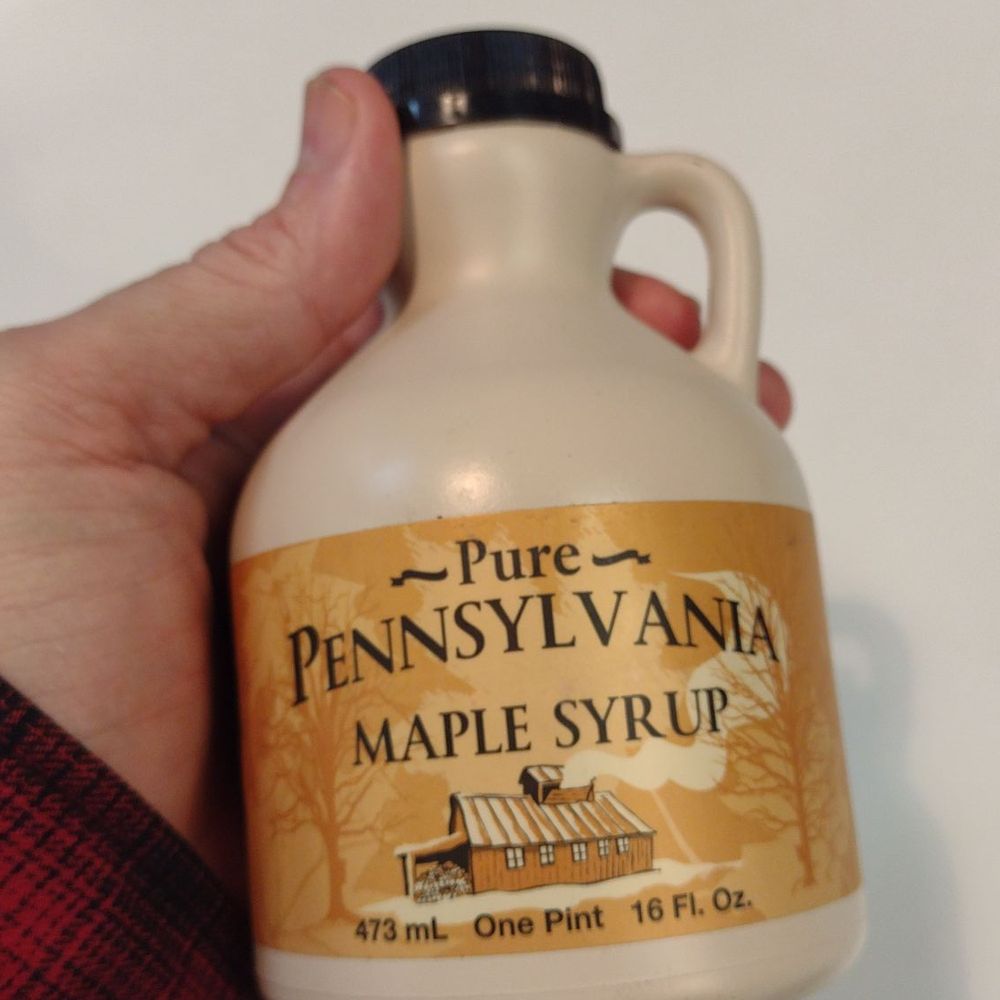 M&J Gourmet - a bottle of pure pennsylvania maple syrup - Chocolatiers & Shops Near Me - Pennsburg, Pennsylvania M&J Gourmet - a bottle of pure pennsylvania maple syrup - Chocolatiers & Shops Near Me - Pennsburg, Pennsylvania