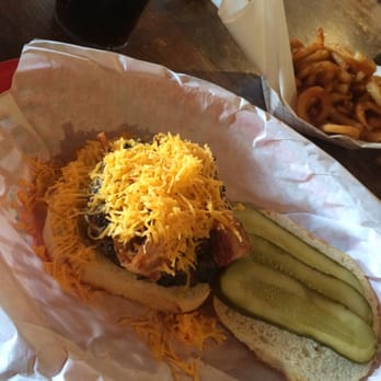 Hondo's - Bacon & Cheese "Donut" Burger - Bars Near Me - Fredericksburg, Texas