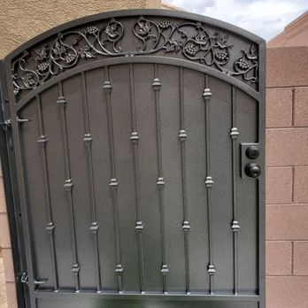 Tiarra Iron Works - Love the color so much! They have lots of color to pick from, and not many company offer power coating in reasonable price. - Fences & Gates Near Me - Las Vegas, Nevada Tiarra Iron Works - Love the color so much! They have lots of color to pick from, and not many company offer power coating in reasonable price. - Fences & Gates Near Me - Las Vegas, Nevada