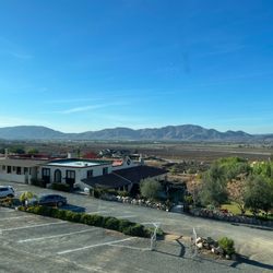 Hacienda Guadalupe Vinícola - View from the tasting room.