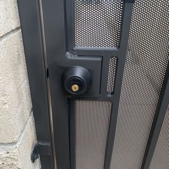 American Metal Craft - Closeup of the gate. The finish is very nice. - Metal Fabricators Near Me - Pomona, California American Metal Craft - Closeup of the gate. The finish is very nice. - Metal Fabricators Near Me - Pomona, California
