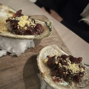 The Franklin - Bacon Grilled Oysters - Seafood Near Me - Portsmouth, New Hampshire The Franklin - Bacon Grilled Oysters - Seafood Near Me - Portsmouth, New Hampshire