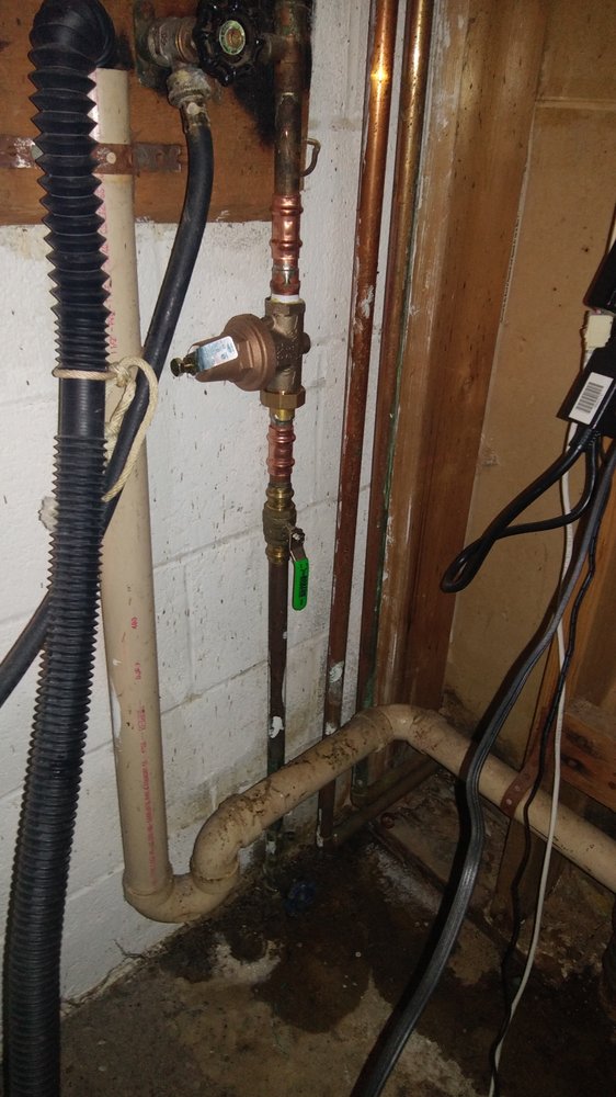 Slide of parkway plumbing