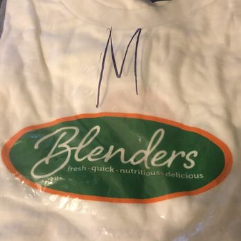 Blenders In the Grass - Front of the T-shirt - Juice Bars & Smoothies Near Me - Santa Barbara, California