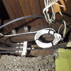 Timely Home Inspection - The old Knob & Tube decommissioned but parts are still there.