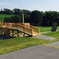 Perry Township Game Association - New Archery station with stationary targets out to 40 yards.
