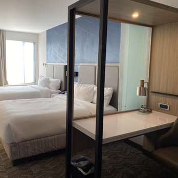 SpringHill Suites by Marriott Wrentham Plainville - Room view from door area - Hotels Near Me - Wrentham, Massachusetts