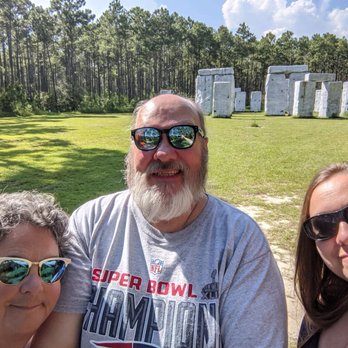 Bamahenge - This is not far from home on the way to Pirate's Cove. Scale replica of Stonehenge, called Bamahenge, cool! Same alignment too!! - Local Flavor Near Me - Elberta, Alabama