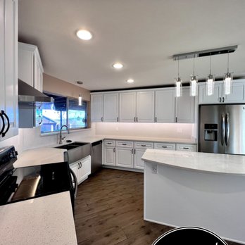 Inspired Renovations - Kitchen remodel. We brought this 40 year old kitchen into the 21st century! - Cabinetry Near Me Inspired Renovations - Kitchen remodel. We brought this 40 year old kitchen into the 21st century! - Cabinetry Near Me