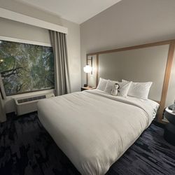 Fairfield Inn & Suites Stockton Lathrop - King bedroom