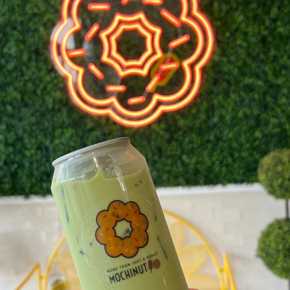 Mochinut - Green/Matcha Bubble Tea - Donuts Near Me - Plano, Texas
