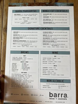 Menu photo 2 Barra Sandusky, OH