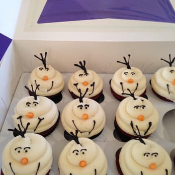 Karess's Kreations - red velvet Olaf cupcakes - Desserts Near Me