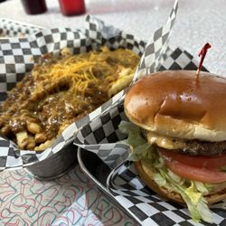 Beeps Diner - Cheese Burger