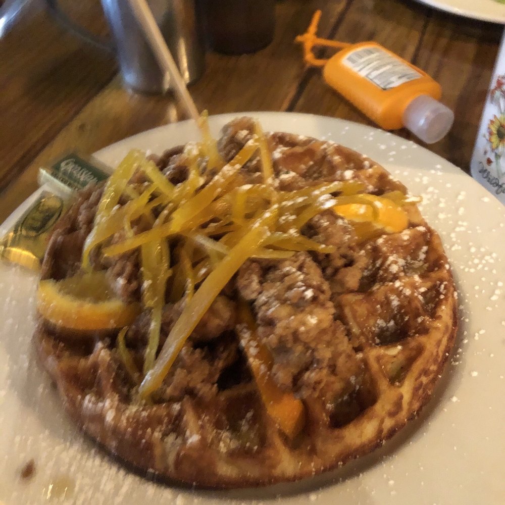 Backwater - Waffle and fried alligator - Breakfast & Brunch Near Me - Melbourne, Florida Backwater - Waffle and fried alligator - Breakfast & Brunch Near Me - Melbourne, Florida