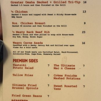 Oak & Ember - Menu - Halal Near Me - Ontario, California
