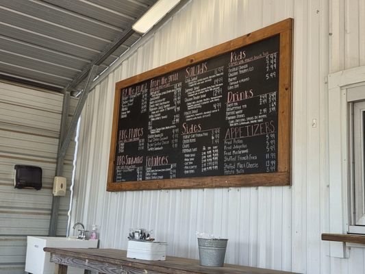 Menu photo 5 Fields Store Pit BBQ Waller, TX
