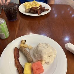 Grand Colonnade Restaurant - Plates from the buffet