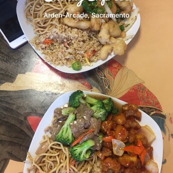 Cathay Express - Mine was the #8, my sisters on top was the #9 - Chinese Near Me - Sacramento, California
