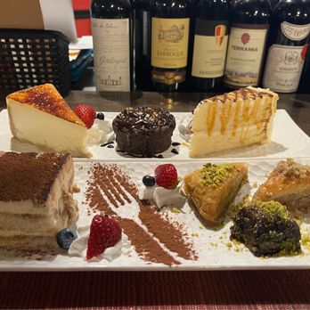 Dessertchu - creme brulee cheesecake, chocolate crunch cake, tres leches cake, tiramisu, assorted baklava - Desserts Near Me - San Leandro, California