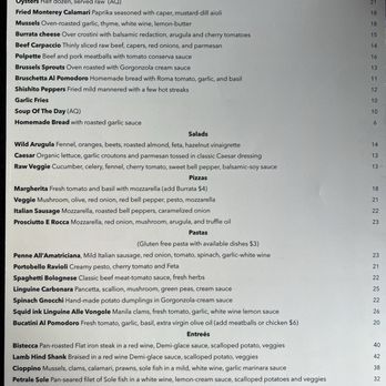 Ti Piacera Ristorante - Menu - Italian Near Me - San Francisco, California Ti Piacera Ristorante - Menu - Italian Near Me - San Francisco, California