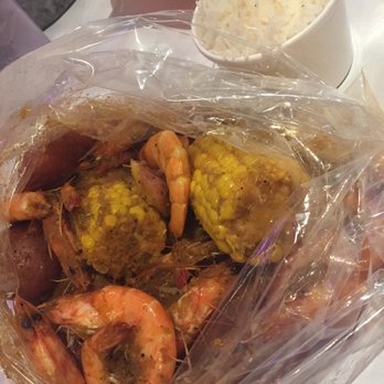 Crawfish King - 1 lb. shrimp big easy Special. Added the corn, potato, and hot link combo - Cajun/Creole Near Me - Seattle, Washington Crawfish King - 1 lb. shrimp big easy Special. Added the corn, potato, and hot link combo - Cajun/Creole Near Me - Seattle, Washington