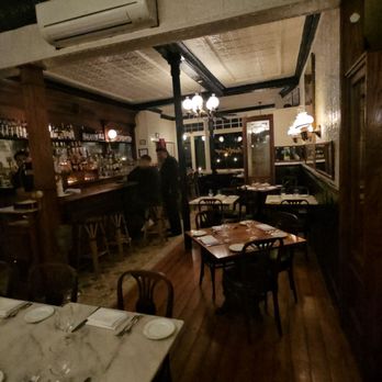 Saint George Bistro - Main dining room from the rear - French Near Me - Hastings on Hudson, New York