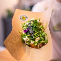 Avocado Bistro - Avocado toast with goatchees