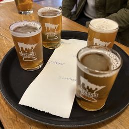 Flight of beer