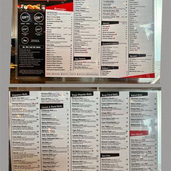 Ono Sushi - Menu - Japanese Near Me - Las Vegas, Nevada