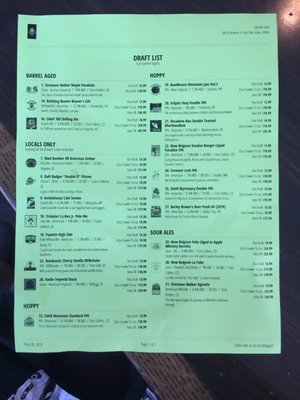 Menu photo 8 The Filling Station Post Falls Post Falls, ID