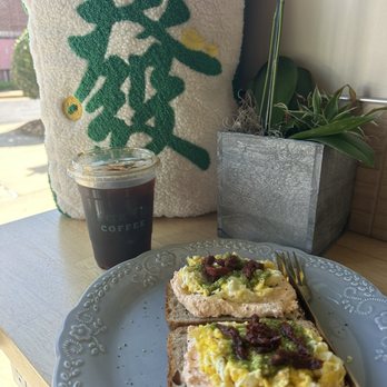 Green Tile Coffee - Caprese on Sourdough w/ Black Cold Brew - Coffee & Tea Near Me - Roswell, Georgia Green Tile Coffee - Caprese on Sourdough w/ Black Cold Brew - Coffee & Tea Near Me - Roswell, Georgia
