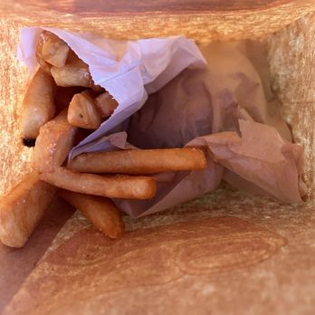 Outpost Burger - Inside the bag - Burgers Near Me - Davis, California