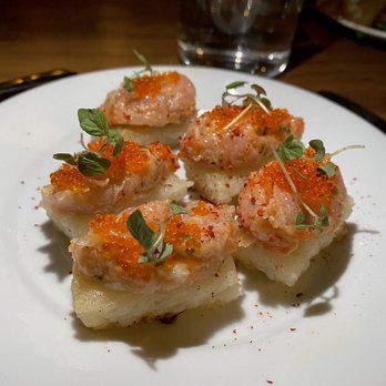 Little Donkey - TUNA & SALMON TARTARE* - Tapas/Small Plates Near Me - Cambridge, Massachusetts Little Donkey - TUNA & SALMON TARTARE* - Tapas/Small Plates Near Me - Cambridge, Massachusetts