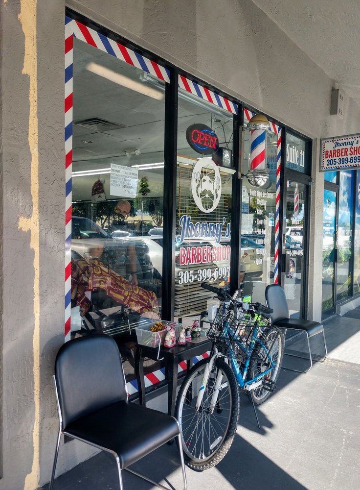 Jhonny's Barber Shop Logo