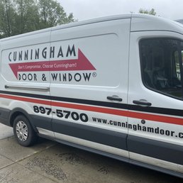 a van parked on the side of the road a van parked on the side of the road