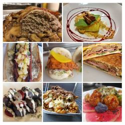 Reds kitchen - Some of the random creations from our chef